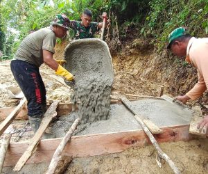 Minggu Terakhir, Satgas TMMD Kodim 0107