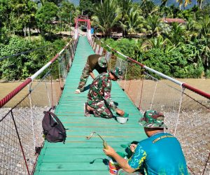 Buah Karya TNI Dan Warga Masuki Tahap Akhir